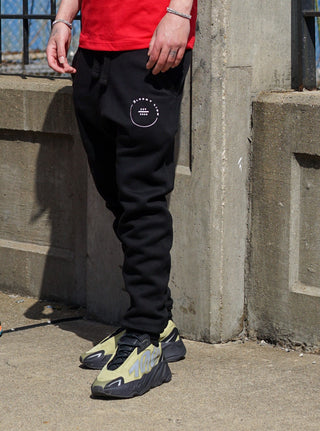 Black Circle Design BL Joggers